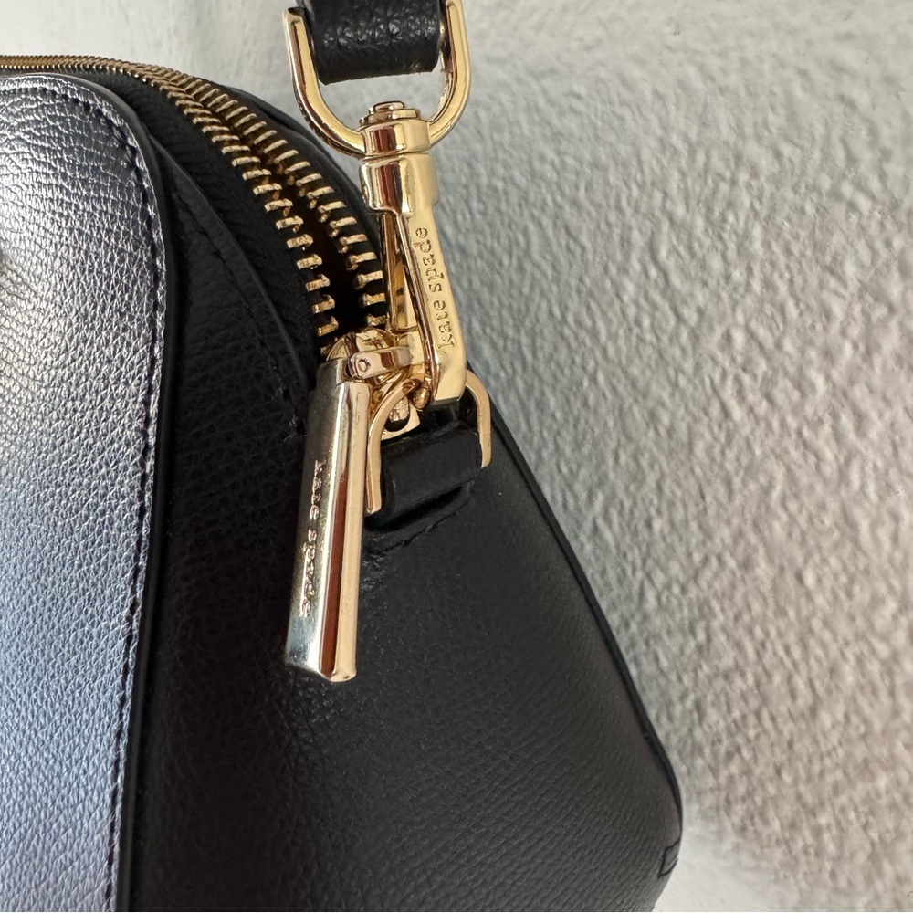 Kate Spade New York Phoebe East West Satchel Leather Crossbody Black - Picture 6 of 16